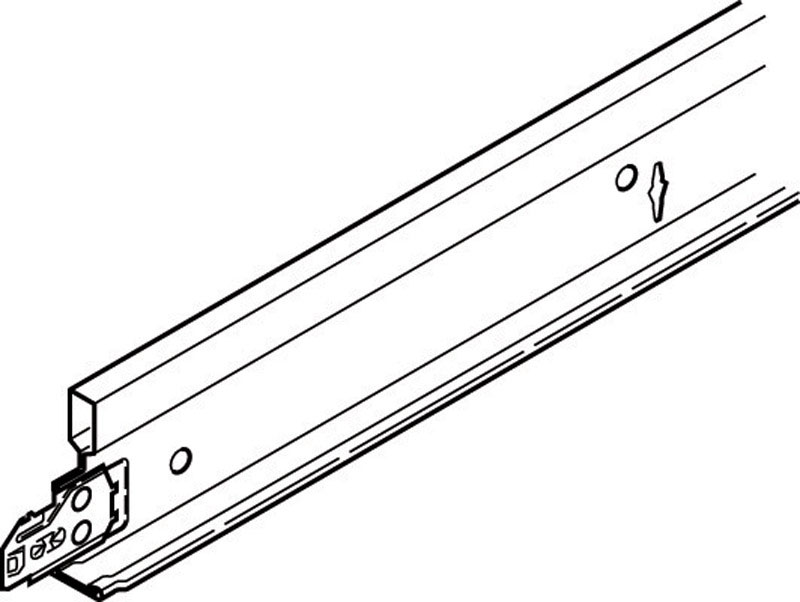 Usg Donn Brand Sdx416 0 942 In W X 1 L Galvanized Steel Ceiling Cross Tee