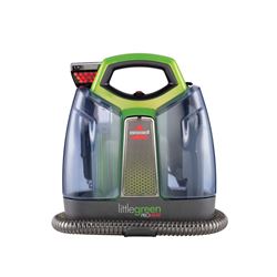 Bissell Little Green Max Pet Series 3857 Portable Carpet Cleaner, 32 oz Tank, 3 in W Cleaning Path 