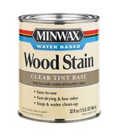 Minwax  Transparent  Water-Based  Wood Stain  Clear Tint Base  Tintable 1 qt. 