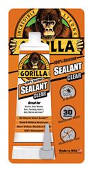 Gorilla 100% Silicone Sealant Clear 2.8 oz. 