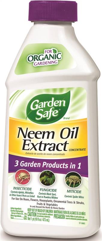 Garden Safe HG-83179 Neem Oil Extract, 16 oz #VORG5114095 ...