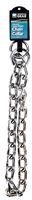 Boss Pet 12728 Chain Collar, Twist Link, 6 mm Chain, 28 in L Chain, Steel