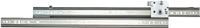 Knape & Vogt 1300P ZC 14 Drawer Slide, 75 lb, 14 in L Rail, 1/2 in W Rail, Steel, Zinc