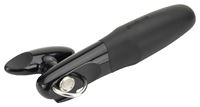 Goodcook 20434 Can Opener, Ergonomic, Non-Slip Handle, Plastic, Black, Safecut Can