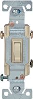 Eaton Wiring Devices 1303-7V Toggle Switch, 15 A, 120 V, Polycarbonate Housing Material, Ivory