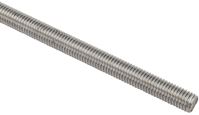 Stanley Hardware 4002BC Series N218-255 Threaded Rod, 1/2-13 in Thread, 36 in L, Coarse Grade, Stainless Steel