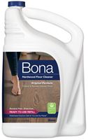 Bona WM700056001 Floor Cleaner, 160 oz, Liquid, Mild, Light Blue