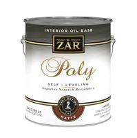 ZAR 33913 Polyurethane, Liquid, Antique Flat, 1 gal, Can, Pack of 2