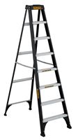 DeWALT by Louisville DXL3110-08 Step Ladder, 7-Step, 250 lb, Type I Duty Rating, 3-3/4 in D Step, Fiberglass