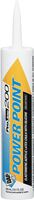 DAP POWER POINT 200 18750 Acrylic Latex Caulk, Brilliant White, -20 to 180 deg F, 10.1 fl-oz Cartridge