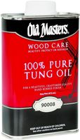 Old Masters 90008 Tung Oil, Liquid, 1 pt, Can