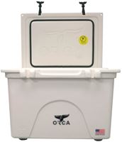 Orca ORCW058 Cooler, 58 qt Cooler, White, Up to 10 days Ice Retention