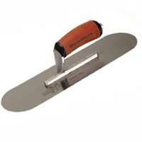 Marshalltown SP16SD Pool Trowel, Hardened Steel Blade, DuraSoft Curved Handle, 4-1/2 in OAW