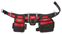 Milwaukee 48-22-8110 Electricians Work Belt, 30 to 53 in Waist, Nylon, Black/Red, 29-Pocket