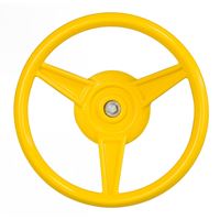 Playstar PS 7840 Steering Wheel, HDPE, Yellow