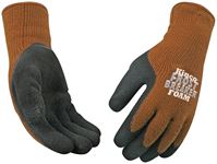 Frost Breaker 1787-S High-Dexterity Protective Gloves, Mens, S, 11 in L, Regular Thumb, Knit Wrist Cuff, Acrylic, Brown