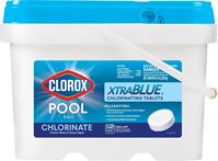 Clorox POOL & Spa XtraBlue 23005CLX Chlorinating Tablet, Solid, Chlorine, 5 lb, Pack of 4