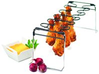 GrillPro 41551 Wing Rack, Non-Stick