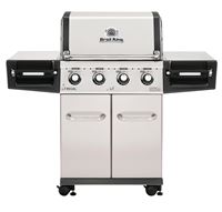 Broil King Regal 956314 Gas Grill, 55000 Btu/hr BTU, Liquid Propane, 4 -Burner, 500 sq-in Primary Cooking Surface