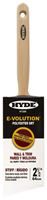 Hyde 47326 Paint Brush, Oval Brush, 2-1/2 in L Bristle, Polyester Bristle, 6/PK