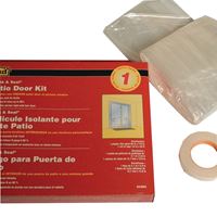 M-D 04283 Window Insulation Kit, 84 in W, Clear