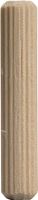 Waddell 876F DP-10 Dowel Pin, 3/8 in Dia, 2 in L, Hardwood, Pack of 10