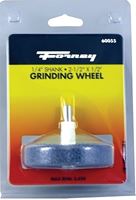Forney 60055 Grinding Wheel, 1/2 x 2-1/2 in Dia, 1/4 in Arbor/Shank, 60 Grit, Coarse, Aluminum Oxide Abrasive