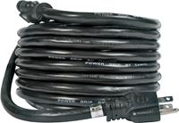 Camco 55142 Extension Cord, 30 ft L, Black Jacket