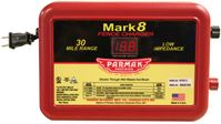 Parmak MARK 8/7 Electric Fence Charger, 1.1 to 4.9 J Output Energy, 110/120 V