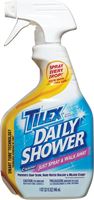Tilex 01299 Shower Cleaner, 32 oz, Bottle, Liquid, Citrus, Floral, Fruity, Clear Yellow