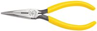 Klein Tools D203-7 Nose Plier, 7-3/16 in OAL, 1-1/4 in Jaw Opening, Yellow Handle, Dipped Handle, 0.688 in W Jaw
