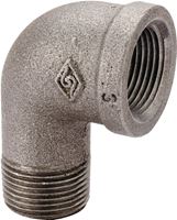 Prosource 6-1/2B Street Pipe Elbow, 1/2 in, FIP x MIP, 90 deg Angle, Malleable Iron, SCH 40 Schedule, 300 psi Pressure