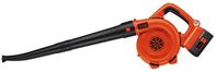 Black+Decker LSW36 Sweeper, Battery Included, 2.6 Ah, 36 V, Lithium-Ion, 120 cfm Air, 60 min Run Time