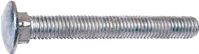 Midwest Fastener 05509 Carriage Bolt, 3/8-16 in Thread, NC Thread, 5 in OAL, 2 Grade