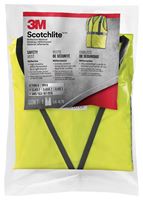 3M TEKK Protection 94616-80030 Reflective Safety Vest, Yellow