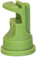 Green Leaf FT 7.5 6PK Flood Nozzle, Polyoxymethylene, Green, For: Y8253051 Series Round Cap, Lechler Spray Tip