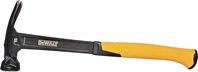 DeWALT DWHT51138X Hammer, 14 oz Head, Framing, Checkered Head, Steel Head