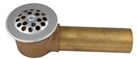 Keeney 614RB Bath Drain Waste Shoe, Brass, For: #609 and #615 Triple Lever Garden Tub