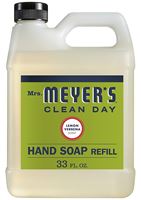 Mrs. Meyers 12163 Hand Soap Refill, Liquid, Lemon Verbena, 33 oz Jug