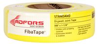 Adfors FibaTape FDW8663-U Standard Drywall Tape, 300 ft L, 1-7/8 in W, Yellow