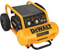 DeWALT D55146 Portable Electric Air Compressor, Tool Only, 4.5 gal Tank, 1.6 hp, 120 V, 225 psi Pressure, 1 -Stage