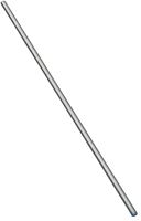 Stanley Hardware N179-317 Threaded Rod, 1/4-20 Thread, 12 in L, A Grade, Steel, Zinc, UNC Thread