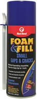 Red Devil Foam & Fill 0913 Foam Sealant, Champagne, 12 oz Aerosol Can