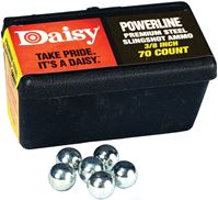 Daisy 8183 Slingshot Ammunition, Premium, Steel, Zinc, Pack of 6