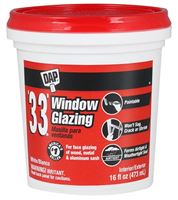 DAP 12121 Window Gazing, Paste, Slight, White, 1 pt Tub