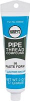 Harvey 028005-144 Pipe Thread Compound, 2 oz Tube, Thick Paste, Gray, Pack of 12