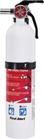 First Alert REC5 Rechargeable Fire Extinguisher, 2 lb, Sodium Bicarbonate, 5-B:C Class, Pack of 4