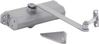 ProSource C501-AB-SA-AS Door Closer, Non-Handed Hand, Automatic, Aluminum, Silver, 240 lb