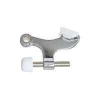 National Hardware N279-729 Hinge Pin Door Stop, Zinc, Chrome