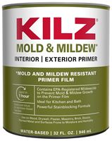 Kilz L204614 Primer, White, 1 qt